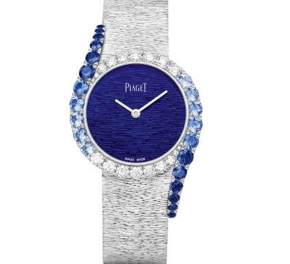The diamonds add the feminine touch to the timepiece.