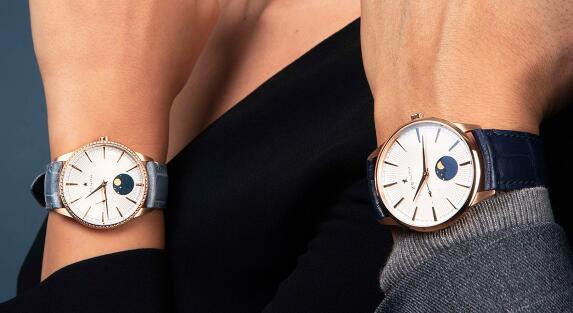 The rose gold hands and hour markers add the nobility to the Zenith.